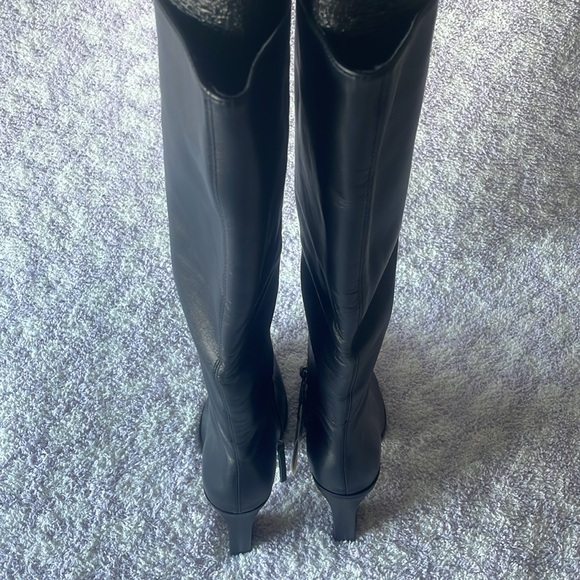 NWT Zara Slouchy Knee-High Boots Sz 9 - Picture 12 of 13